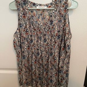 Floral tank top